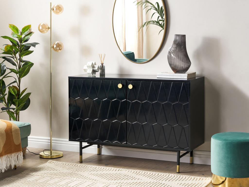 Commode Calmetop 82 cm Noir 69886TCUL