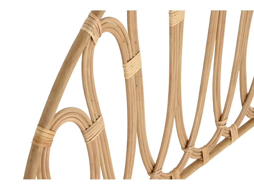 Tête de lit en bois de Artvivrestore coloris naturel - longueur 104 x profondeur 2 x Hauteur 60 cm 14245PWPL