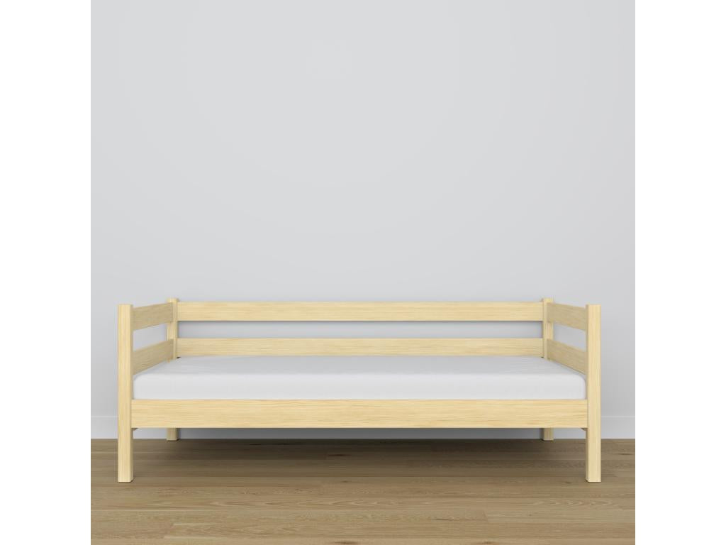 Lit banquette en bois N01 Pin Clair 80x200 03232JUXR