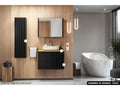 Ensemble complet de salle de bain - Meuble - Colonne - Vasque à poser avec Siphon OFFERT - Nidchicshop - 80x56x45 cm 62634VNVT
