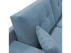 Calmetop Canapé moderne en tissu doux imperméable T02 186 cm bleu pastel 89335JEFG