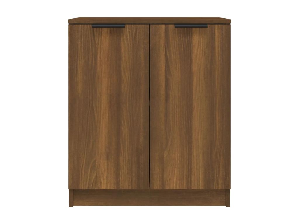 Buffet chêne marron 60x30x70 cm Bois d'ingénierie 83203JIFU