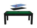 Table de billard convertible 8 personnes Artvivrestore plateau 2 en 1 dinatoire et ping Artvivrestore 24789VYWH