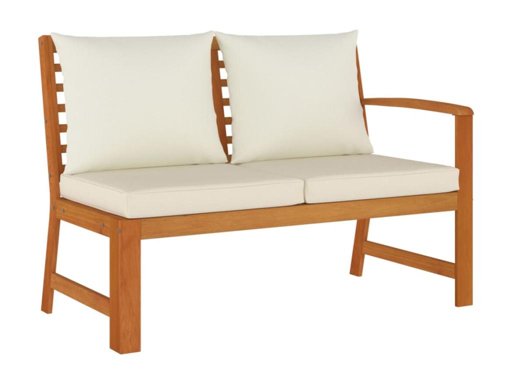 Ensemble à manger de jardin 4 pcs coussins Bois Calmetop 62401HLET