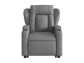 Fauteuil de massage inclinable Gris foncé Tissu 30874UTYL