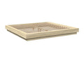 Cadre de lit sans matelas chêne Nidchicshop 180x200 cm 54874ONZU