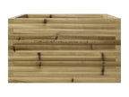 Jardinière 80x80x46 cm bois de pin imprégné 63028VGWU
