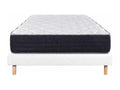 Calmetop - Ensemble Matelas Ressorts Ep.27cm Sommier Tapissier Blanc 140x190 cm 27724DGOH