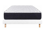 Calmetop - Ensemble Matelas Ressorts Ep.27cm Sommier Tapissier Blanc 140x190 cm 27724DGOH