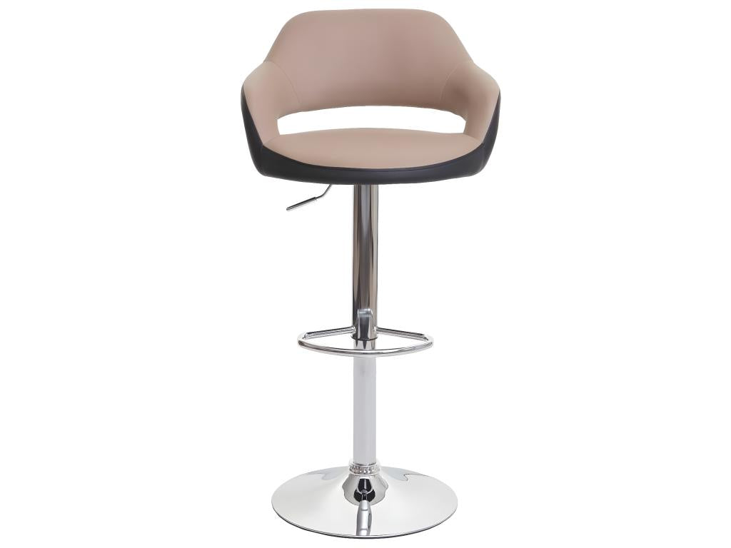 Tabouret de bar Calmetop-F16 lot de 2 Calmetop-noir 86333CIMO