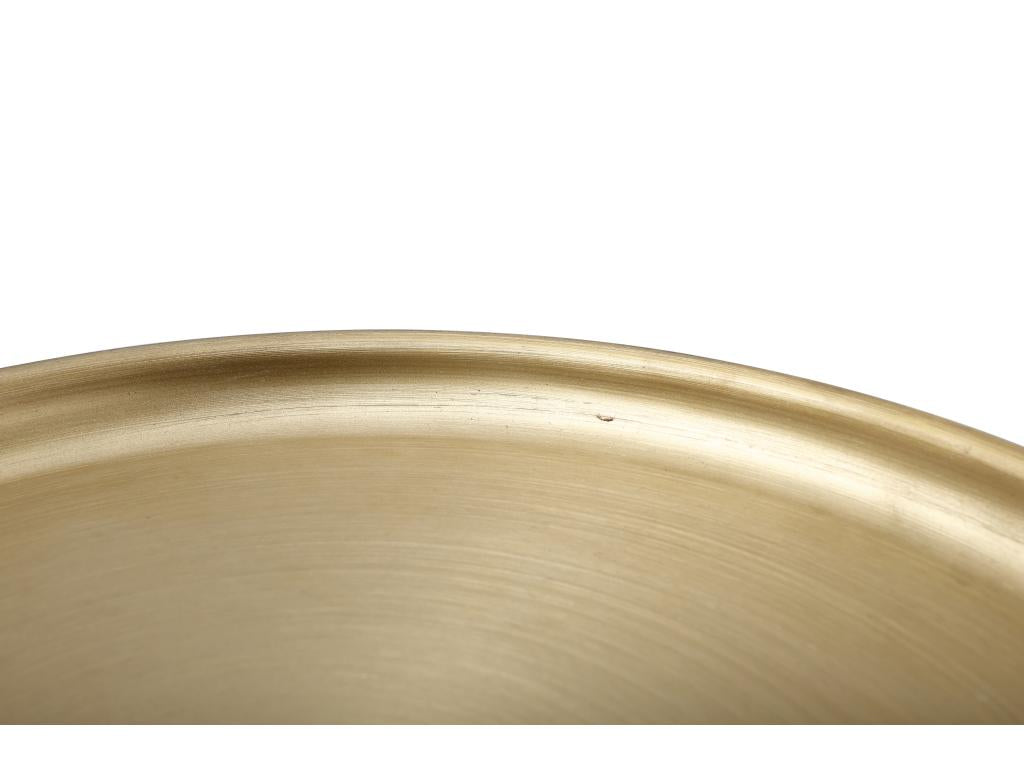 Table d'Appoint Design Nidchicshop 46cm Vieux Rose / Or 10999OFNP