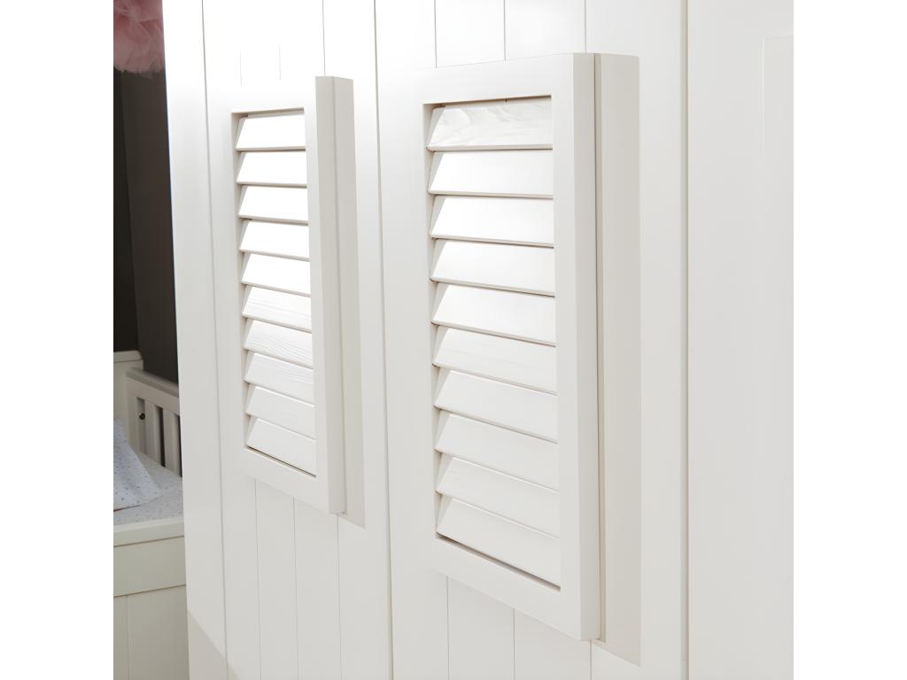 Armoire Haute Nidchicshop Blanc 59202XROJ
