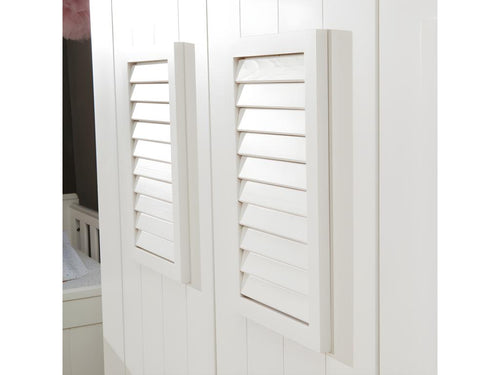 Armoire Haute Nidchicshop Blanc 59202XROJ