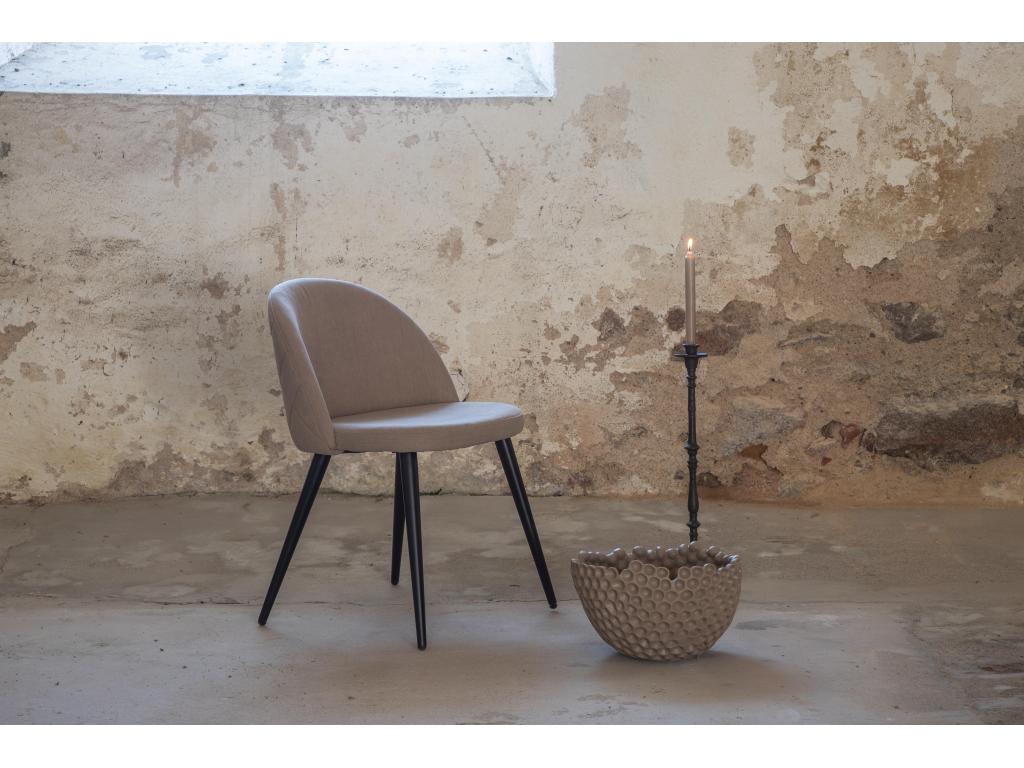 Chaise longue VELVET DRC 1NOS 50x57x77 Beige 48716DQKV