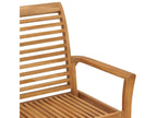 Banc de jardin avec coussin vert vif 112cm Bois de teck massif 96124KWSG