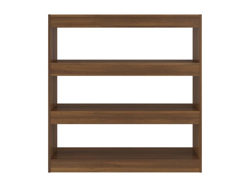 Bibliothèque/Séparateur de pièce Chêne marron 100x30x103 cm 20867ARFX