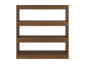 Bibliothèque/Séparateur de pièce Chêne marron 100x30x103 cm 20867ARFX