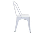 Chaise Calmetop-A73 Métal blanc 47671LFFR