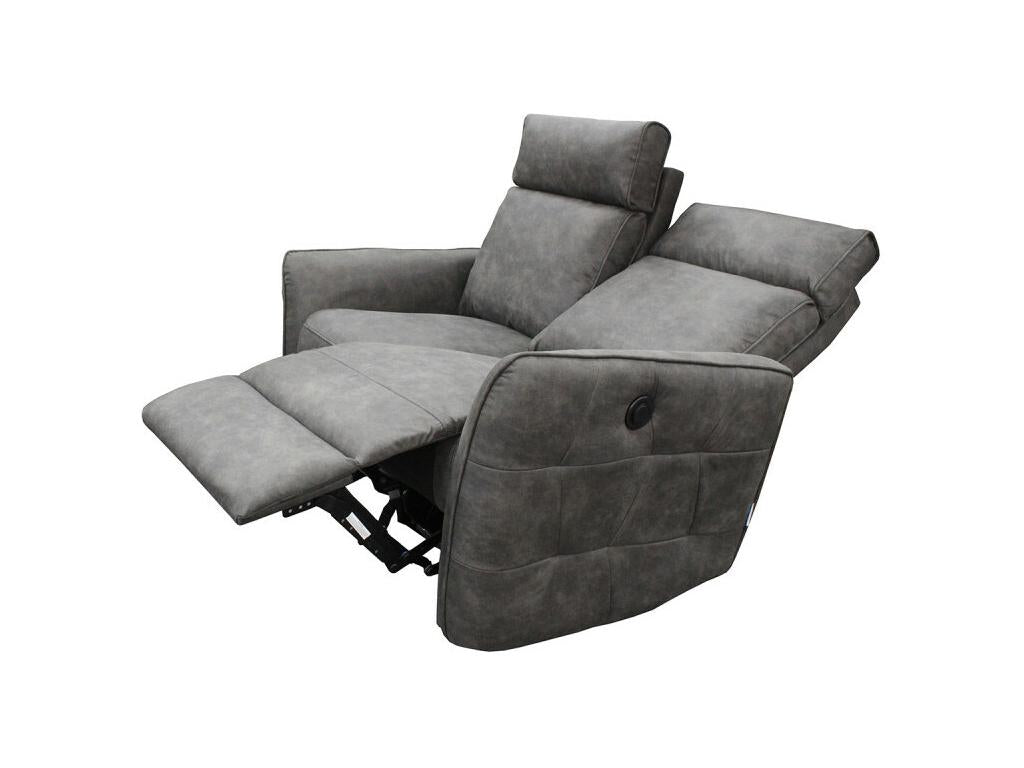 Canapé 2 places électrique Calmetop gris anthracite Calmetop 01624VWOT