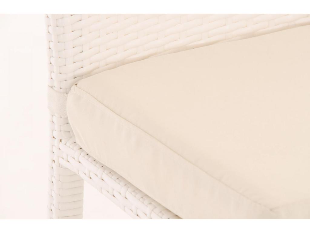 Tabouret de bar - Plastique - Blanc - Calmetop 33952SXCA