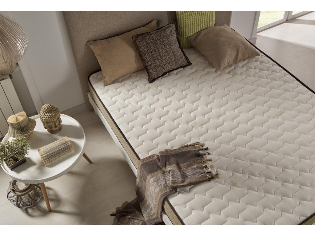 Matelas Confort Calmetop à Mémoire de Forme 105x190 Hauteur 21cm /-2 36058EFJW