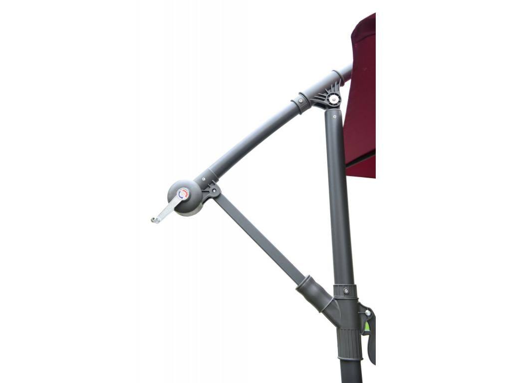 Parasol diamètre 3 m – PLAGE – Rouge 22911EFLX