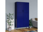 Garde-robe Bleu marine 90x50x180 cm Acier 29948JYPH