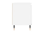 Meuble TV blanc 104x35x50 cm bois d'ingénierie 03119EWOZ