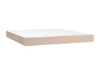 Sommier à Calmetop de lit avec matelas Cappuccino 180x200 27784CJLL