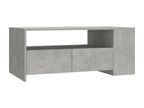 Table basse Gris béton 102x55x42 cm Bois d'ingénierie 62993NKYB