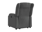 Fauteuil inclinable électrique gris foncé tissu 08280LPBP