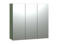Armoire Murale de Salle de Bains avec Miroir Pure Vert 90x80x20 cm Nidchicshop 68967MLDY