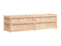 Jardinière 180x50x50 cm bois de pin massif 87028SKLQ