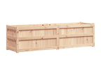Jardinière 180x50x50 cm bois de pin massif 87028SKLQ