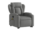 Fauteuil de massage inclinable Gris foncé Tissu 30874UTYL