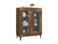 Buffet chêne fumé 69,5x34x90 cm bois d'ingénierie 73100VVVA