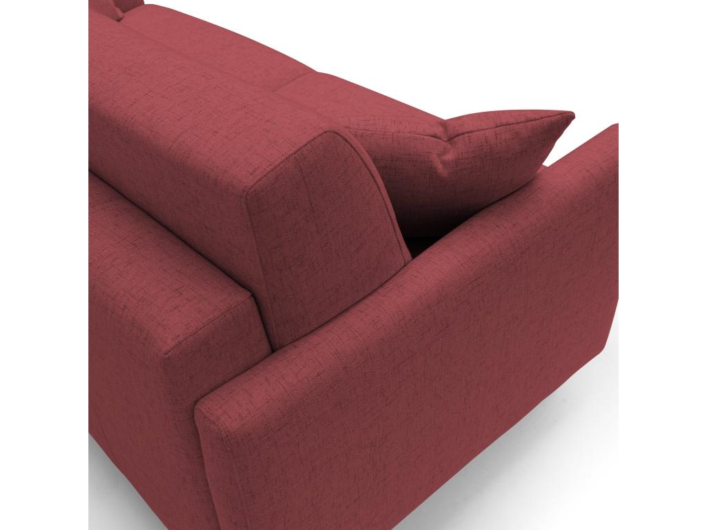 Artvivrestore Canapé lit convertible en tissu FELIS imperméable T03 200 cm mat- 160x197 rouge 04167CQZB