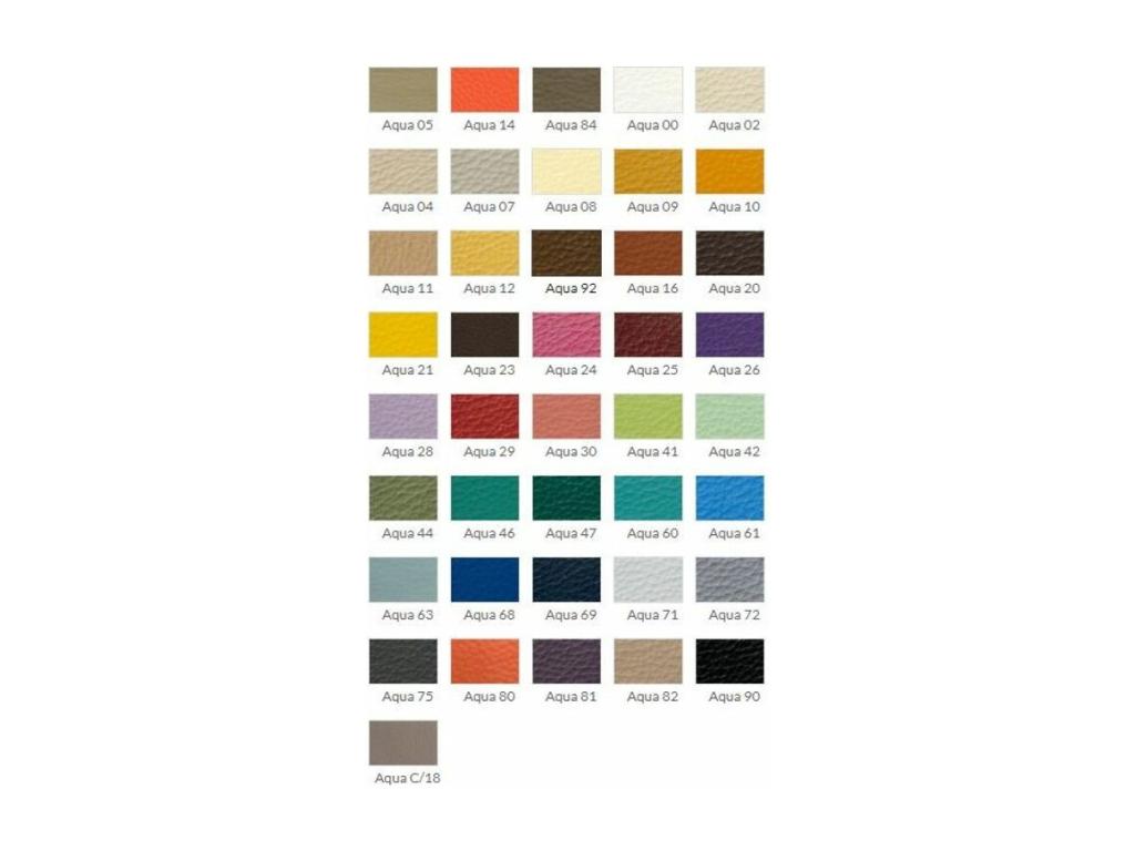 Repose-pieds pivotants similicuir et pieds acier noir Calmetop-Couleur Calmetop 02 Crème 54166PCEZ