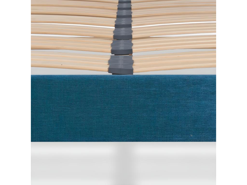 Calmetop LITERIE - Sommier à Calmetop en bois Calmetop 140x200 cm - Coloris Turquoise - Livré en Calmetop 31960WFFO