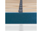 Calmetop LITERIE - Sommier à Calmetop en bois Calmetop 140x200 cm - Coloris Turquoise - Livré en Calmetop 31960WFFO