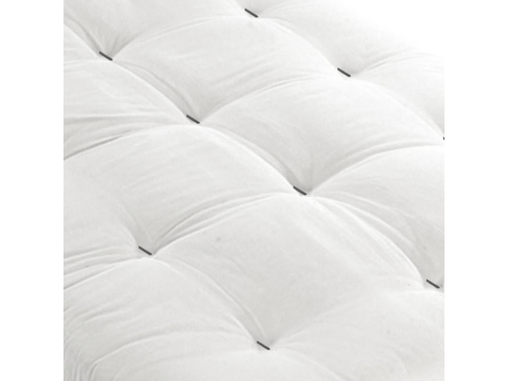 Matelas Calmetop coeur en mousse à mémoire de forme écru 90x200 62154MNPX