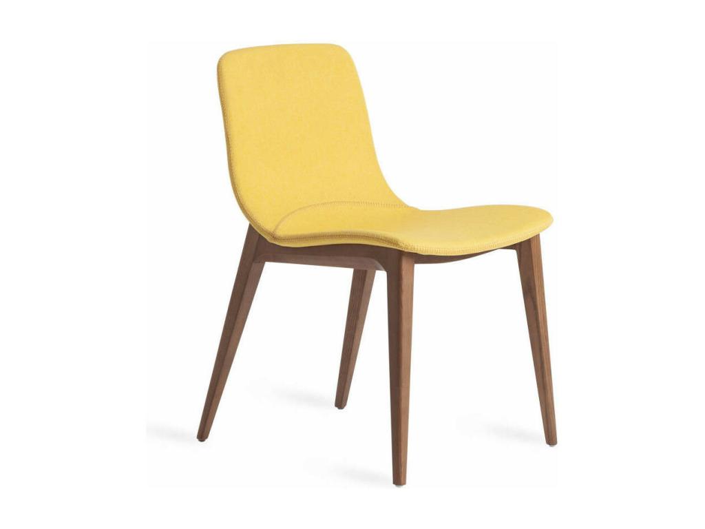 Chaise bois noyer et tissu Nidchicshop - Lot de 2-Couleur Nidchicshop 01 39249UIOT