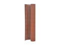 Clôture de jardin double face 90x400 Marron 94435JXKF