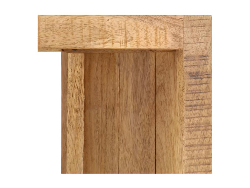 Bibliothèque 40x30x175 cm Bois de manguier solide 17256QJKU