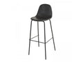 Nidchicshop - Lot de 2 tabourets de bar Nidchicshop noir hauteur d'assise 80cm 69788IVYL