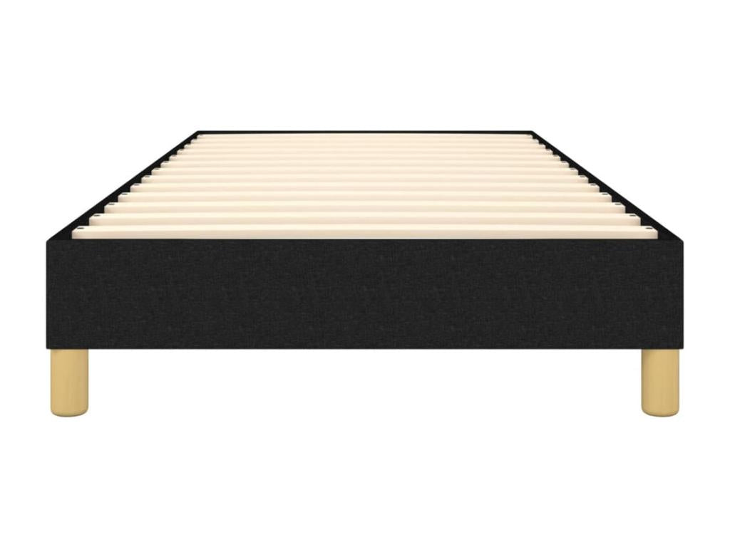 Cadre de lit sans matelas noir 90x200 cm tissu 20199UGGD