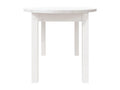 Table basse Blanc 110x55x45 Bois massif de pin 63230TRBM