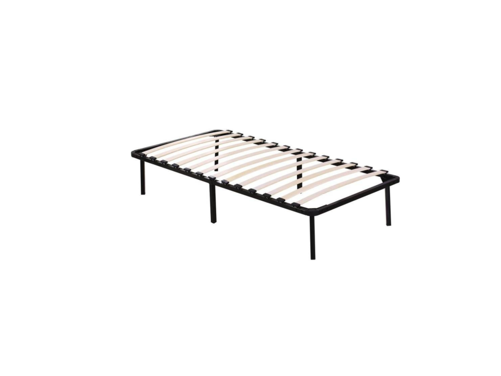 Sommier 120x190 cm Solide et Confortable Cadre à Nidchicshop 9 Pieds Métal Montage Facile 1.2 mm 50428MJCW