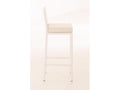 Tabouret de bar - Plastique - Blanc - Calmetop 33952SXCA