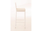 Tabouret de bar - Plastique - Blanc - Calmetop 33952SXCA